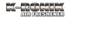 K-RONIK AIR FRESHENER logo