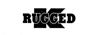 K RUGGED logo