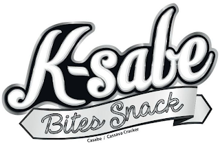 K-SABE BITES SNACK CASABE CASSAVA CRACKER logo