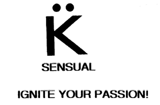 K SENSUAL IGNITE YOUR PASSION logo