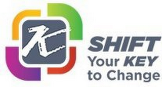 K SHIFT YOUR KEY TO CHANGE logo