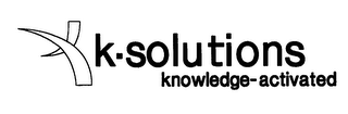 K-SOLUTIONS KNOWLEDGE-ACTIVATED logo