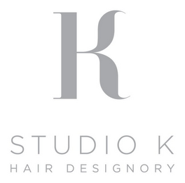 K STUDIO K HAIR DESIGNORY logo