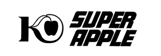 K SUPER APPLE logo