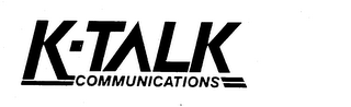 K-TALK COMMUNICATIONS logo