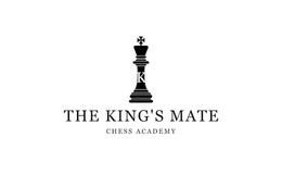 K THE KING'S MATE CHESS ACADEMY logo