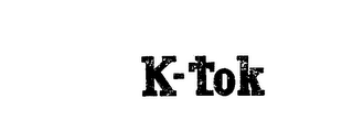 K-TOK logo
