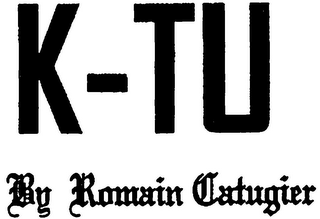 K-TU BY ROMAIN CATUGIER logo