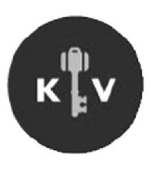 K V logo