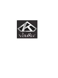 K VODKA logo