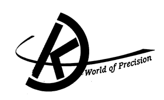 K WORLD OF PRECISION logo