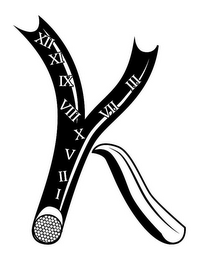 K XII XI IX VIII X V II I VII III logo