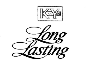 K-Y LONG LASTING logo