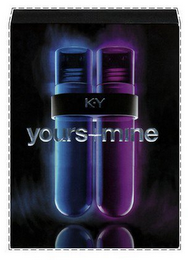 K-Y YOURS+MINE logo