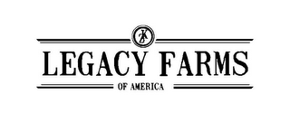 K Z LEGACY FARMS OF AMERICA logo