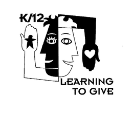 K/12 LEARNING TO GIVE logo