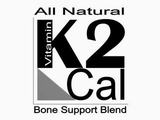 K2 CAL VITAMIN ALL NATURAL BONE SUPPORT BLEND logo