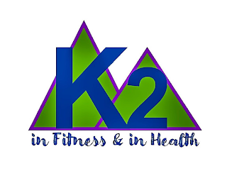 K2 IN FITNESS & IN HEALTH logo