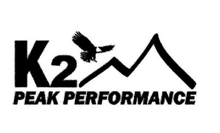 K2 PEAK PERFORMANCE logo
