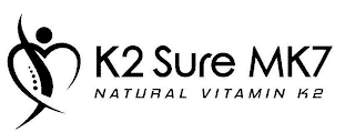 K2 SURE MK7 NATURAL VITAMIN K2 logo