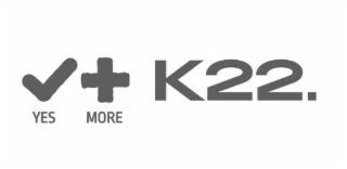 + K22. YES MORE logo