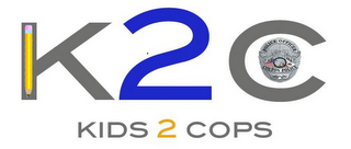 K2C KIDS 2 COPS logo