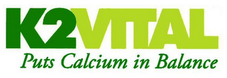 K2VITAL PUTS CALCIUM IN BALANCE logo