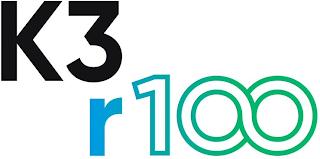 K3 R100 logo