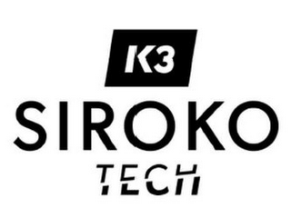 K3 SIROKO TECH logo