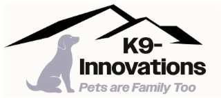 K9- INNOVATIONS PETS ARE FAMILY TOO logo