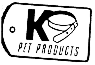 K9 PET PRODUCTS logo