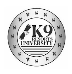 K9 RESORTS UNIVERSITY logo
