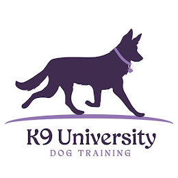 K9 UNIVERSITY DOG TRAINING logo