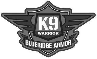 K9 WARRIOR BLUERIDGE ARMOR logo