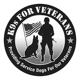 K9S FOR VETERANS PROVIDING SERVICE DOGS FOR OUR VETERANS logo