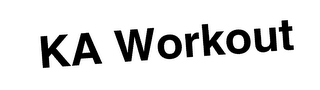 KA WORKOUT logo