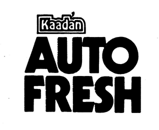 KAADAN AUTO FRESH logo