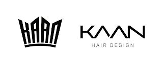 KAAN KAAN HAIR DESIGN logo