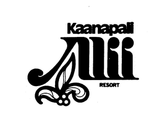 KAANAPALI ALII RESORT logo
