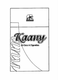 KAANY 20 CLASS A CIGARETTES logo