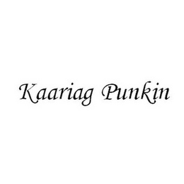 KAARIAG PUNKIN logo