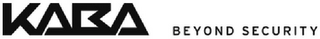 KABA BEYOND SECURITY logo
