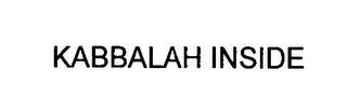KABBALAH INSIDE logo