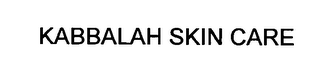 KABBALAH SKIN CARE logo