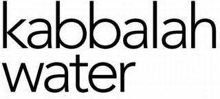 KABBALAH WATER logo