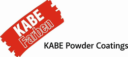 KABE FARBEN KABE POWDER COATINGS logo