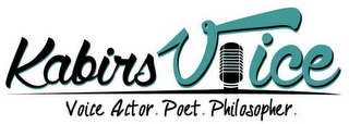 KABIRS VOICE VOICE ACTOR. POET. PHILOSOPHER. logo