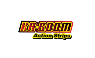 KABOOM ACTION STRIPS logo