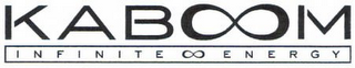 KABOOM INFINITE ENERGY logo