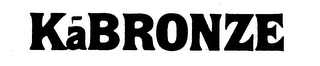 KABRONZE logo